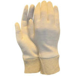 Interlock handschoen, herenmaat met manchet (325 grams) (per 1 dozijn)