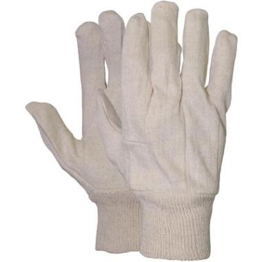 Jersey handschoen écru 255 grams (per 1 dozijn)