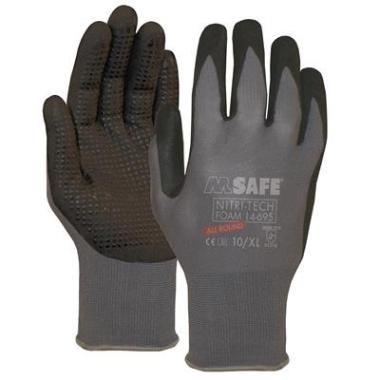M-Safe Nitri-Tech Foam 14-695 handschoen (per 12 paar)