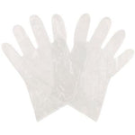 Polyethyleen handschoen transparant, 100 stuks in PE zakje (per 1 dispenser)