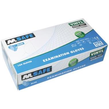 M-Safe 4061 disposable vinyl handschoen (per 1 dispenser)