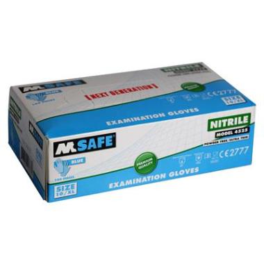 M-Safe 4525 disposable nitril handschoen (per 1 dispenser)