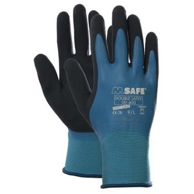 M-Safe Double Latex 50-400 handschoen (per 12 paar)