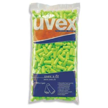 uvex x-fit 2112-003 oordop navulling à 200 paar (per 1 doos)
