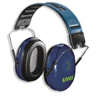 uvex 2 2500-001 gehoorkap met hoofdband