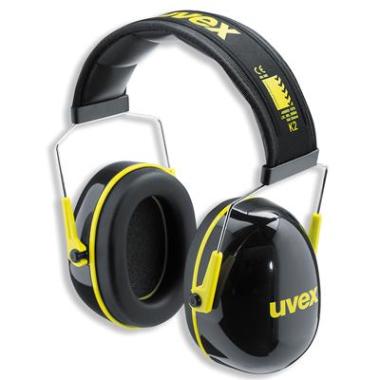 uvex K2 2600-002 gehoorkap met hoofdband