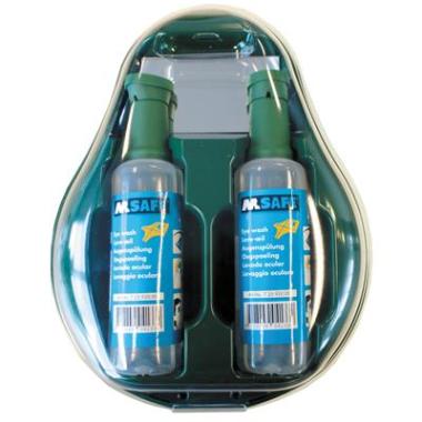 M-Safe wandhouder inclusief 2 M-Safe oogspoelflessen 500 ml